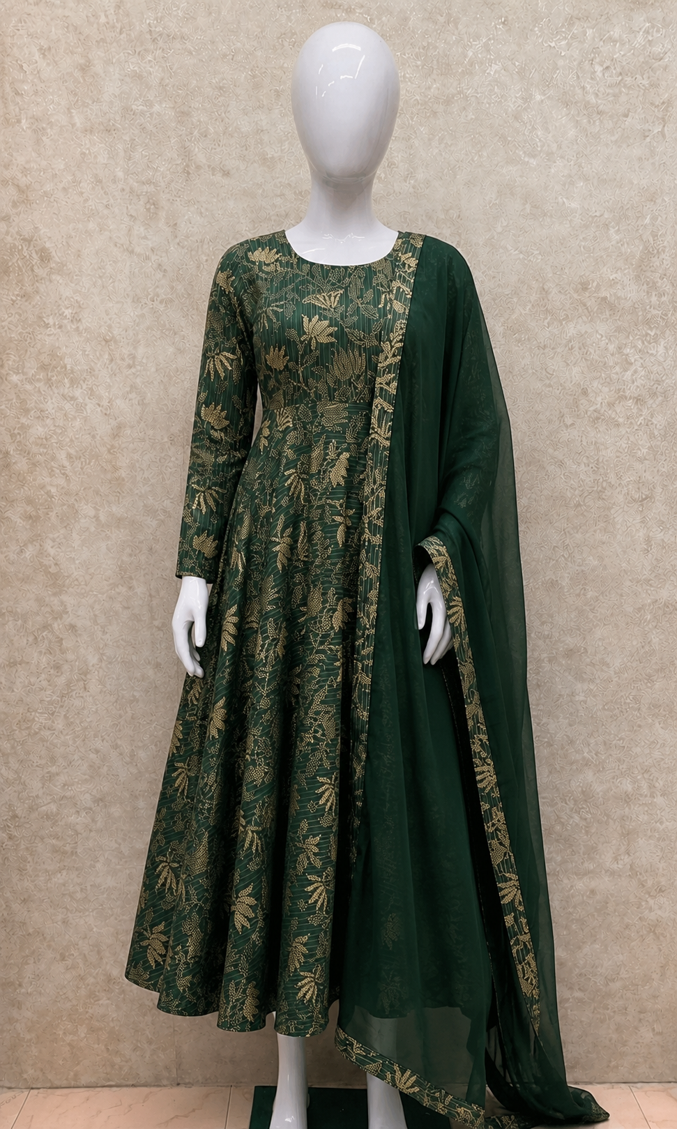 Cotton anarkali
