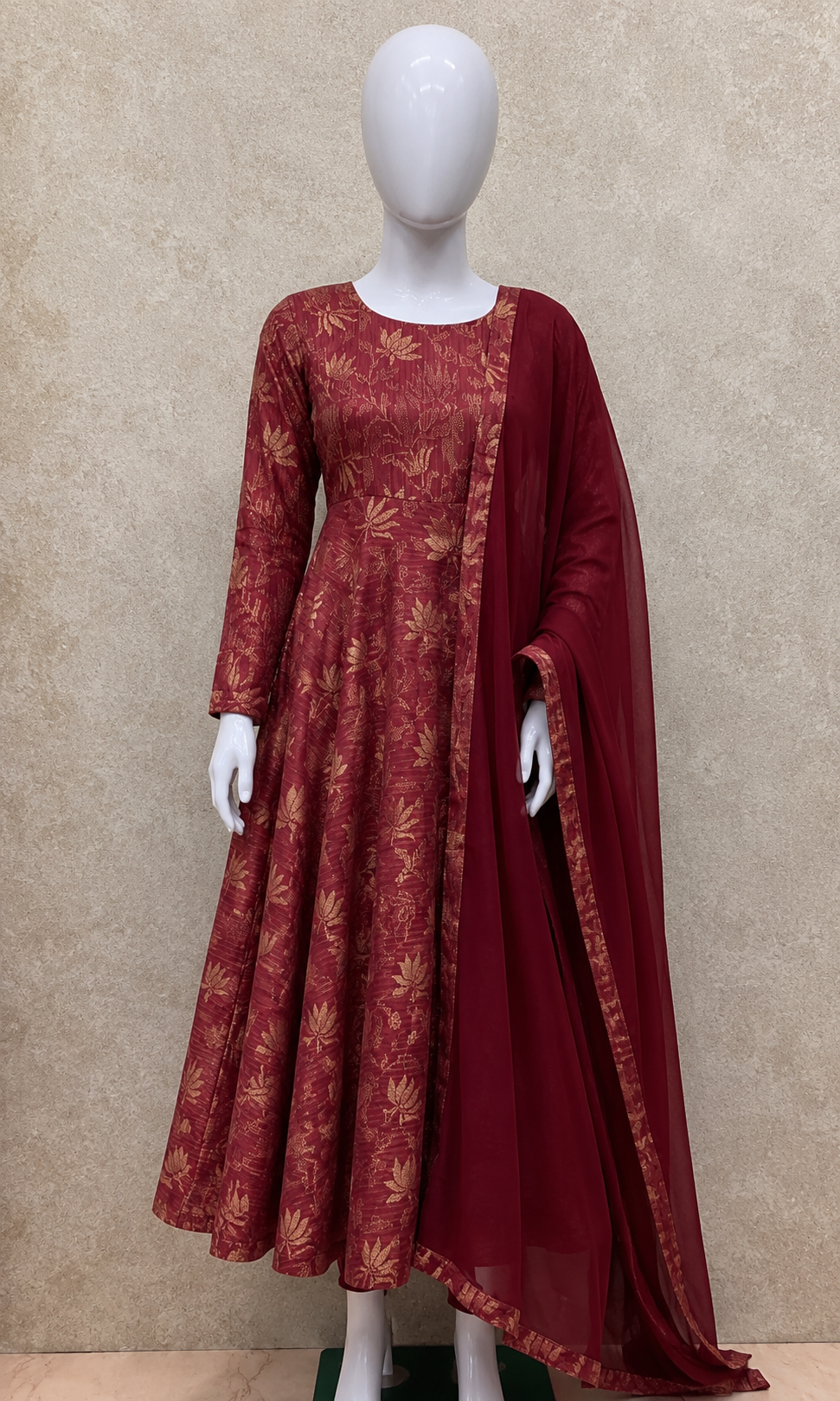 Cotton anarkali