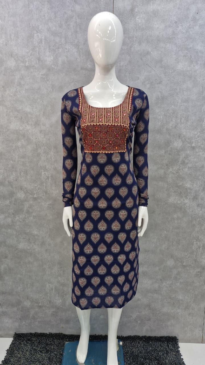 full sleeve kurti