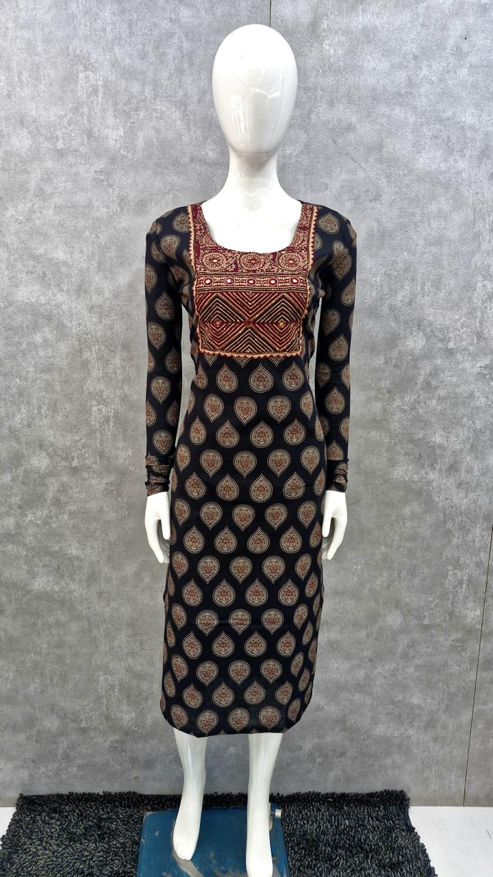 full sleeve kurti