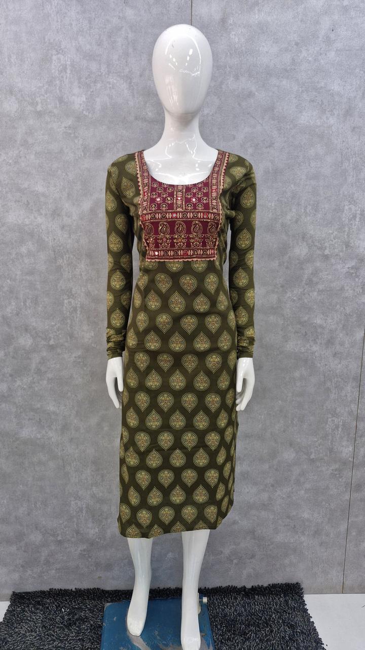 full sleeve kurti
